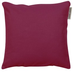 Housses de coussin unies Confettis Aubergine, Garnier-Thiébaut (par 2)