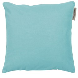 Housse de coussin unie Confettis Azur, Garnier-Thiébaut 