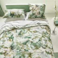 Fleurs de jour Celadon parure de lit percale de coton, Designers Guild
