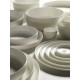 Service de table moderne porcelaine blanche Base, Serax by Piet Boon
