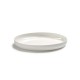 Assiette plate haute 24cm porcelaine blanche Base, Serax by Piet Boon