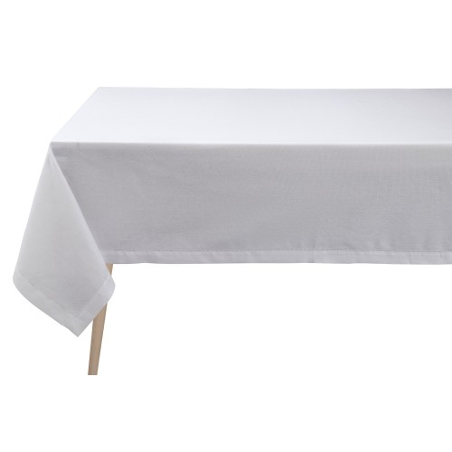 Nappe Portofino Bianco pur lin, Le Jacquard Français