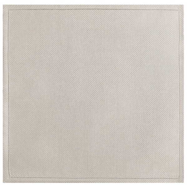 Serviettes de table pur lin Portofino Sabbia, Le Jacquard Français