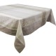 Nappe enduite sur mesure Mille Dentelles Naturel laize 180cm, Garnier-Thiébaut