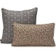 Housse de coussin coton antitache Nature Sauvage Eléphant, Le Jacquard Français VERSO