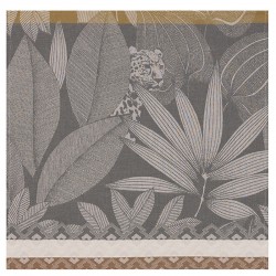 Serviettes de table Nature Sauvage Eléphant, Le Jacquard Français (par 4)