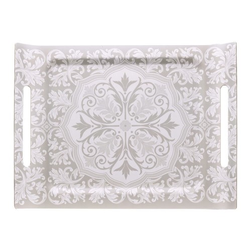 Plateau de service en bois 100% bouleau Armoiries Lys 58x42cm , Le Jacquard Français