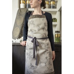 Tablier de cuisine Joséphine Hirondelle, Le Jacquard Français