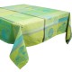 Nappe enduite sur mesure Mille Fruits d'été Lime, laize 155cm, Garnier-Thiébaut