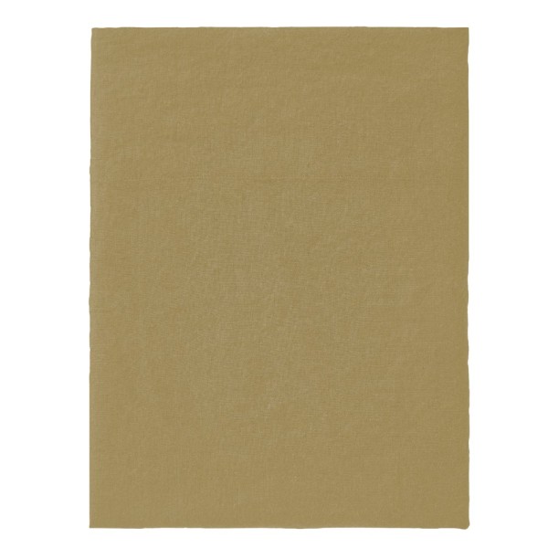 Drap plat en lin lavé français Nouvelle Vague Sienne, Alexandre Turpault
