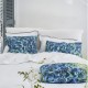 Delahaye Cobalt parure de lit haut de gamme en percale de coton 80 fils/cm², Designers Guild