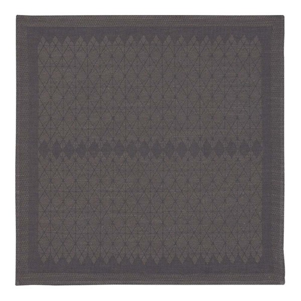 Serviettes de table coton et lin Club Antique, Le Jacquard Français