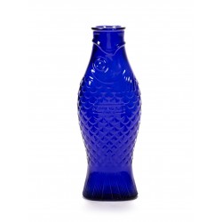 Bouteille carafe Bleu cobalt Fish & Fish 85cl Paola Navone, Serax