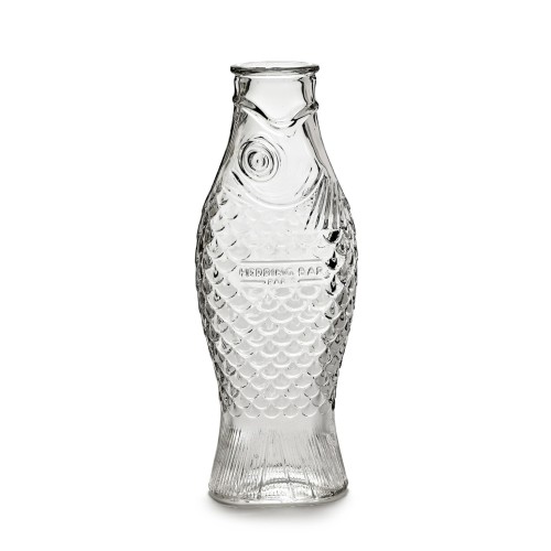 Bouteille carafe transparent Fish & Fish 85cl Paola Navone, Serax