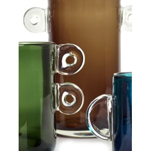 Vase Marron foncé Wind & Fire Hauteur 31cm - Marie Michielssen, Serax 2