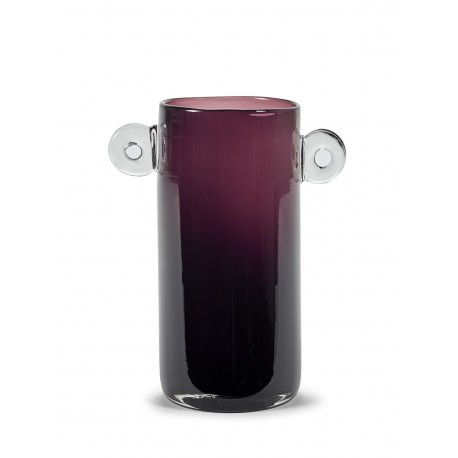 Vase Aubergine Wind & Fire Hauteur 31cm - Marie Michielssen, Serax