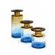 Vases design Bleu/Ambre Wind & Fire - Marie Michielssen, Serax 