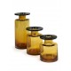 Vases design Ambre/Noir Wind & Fire - Marie Michielssen, Serax