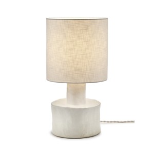 Lampe à poser Catherine Blanc mat en céramique, Serax 2