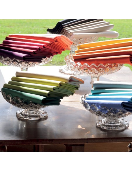  Serviettes de table unies Confettis, Garnier-Thiébaut