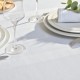 Nappe anti tache coton Signature Blanc, Garnier-Thiébaut