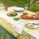 Nappes de table Mille Hortensias Vert, Garnier-Thiébaut 