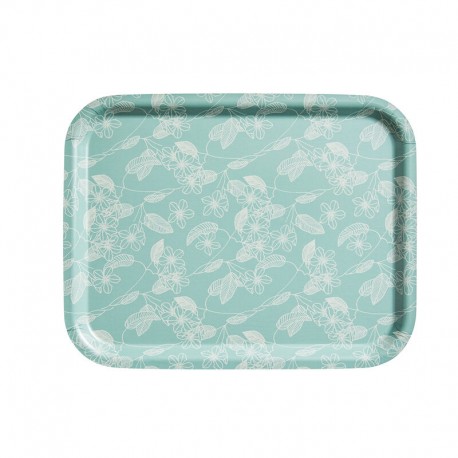 Plateau de service en bois 100% bouleau Essentiel Graphique Nature 36x27cm, Le Jacquard Français