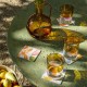 Dessous de verres en bois 100% bouleau Arrière-pays Multifruits 9x9 , Le Jacquard Français