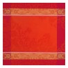 Serviettes de table Voyage Iconique Coquelicot, Le Jacquard Français (par 4)