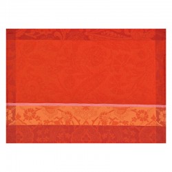 Set de table antitache Voyage Iconique Coquelicot, Le Jacquard Français 