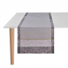 Chemin de table Voyage Iconique Zinc, Le Jacquard Français