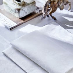 Serviettes de table Voyage Iconique Nuage, Le Jacquard Français 