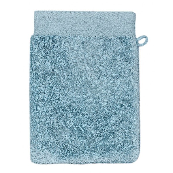 Linge de toilette Caresse Glacier 100% micro coton, Le Jacquard Français