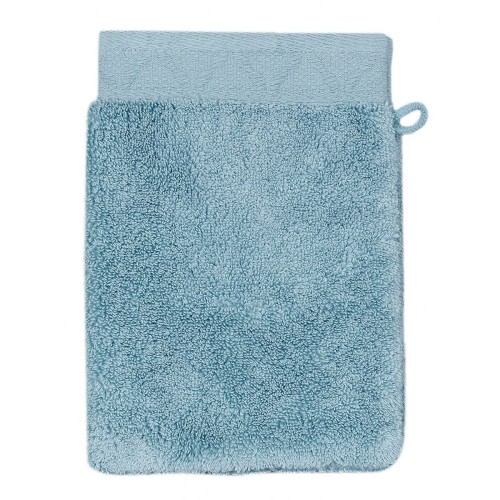 Linge de toilette Caresse Glacier 100% micro coton, Le Jacquard Français