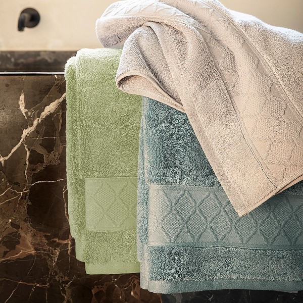 Linge de toilette Caresse 100% micro coton, Le Jacquard Français