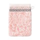 Gant de toilette éponge jacquard Charme pivoine, Le Jacquard Français