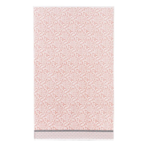 Linge de bain de bain éponge jacquard coton Charme Pivoine , Le Jacquard Français