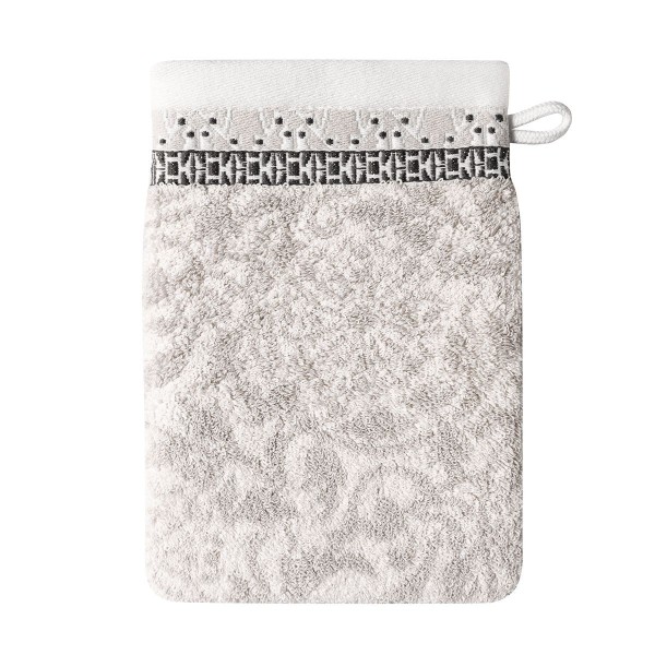Linge de bain éponge jacquard Charme Armoise , Le Jacquard Français