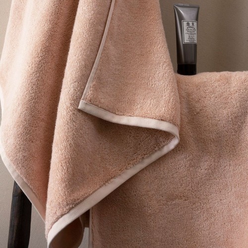 Linge de Bain éponge coton bio  Argile, Le Jacquard Français