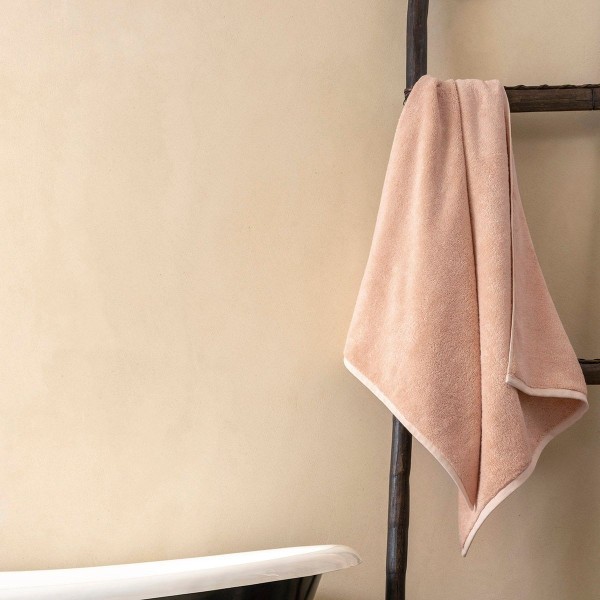 Linge de Bain éponge coton bio  Argile, Le Jacquard Français