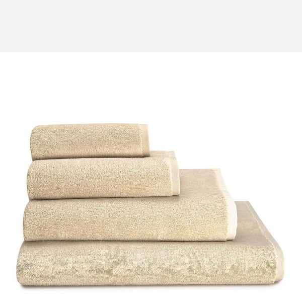 Linge de Bain éponge coton bio  Argile Camomille, Le Jacquard Français