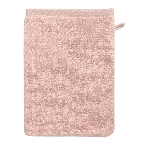 Gant éponge coton bio  Argile Pamplemousse, Le Jacquard Français