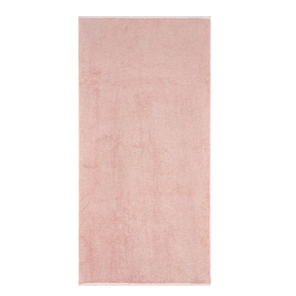 Serviette de bain éponge coton bio  Argile Pamplemousse, Le Jacquard Français