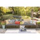 Coussins déco coton stonewashed Maïa Sable, Vivaraise