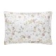 Taie rectangle en satin de coton bio 120 fils/cm² Jardin des sens, Alexandre Turpault