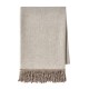 Plaid Nomade Beige en Baby Alpaga, Alexandre Turpault