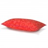 Housse de coussin outdoor Voyage Iconique Coquelicot 30x50cm, Le Jacquard Français
