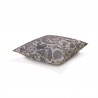 Housse de coussin outdoor Voyage Iconique Zinc 40x40cm, Le Jacquard Français