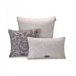 Housses de coussin Voyage Iconique Zinc, Le Jacquard Français