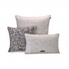 Housse de coussin outdoor Voyage Iconique Zinc, Le Jacquard Français